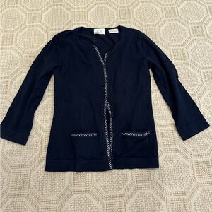 EP PRO Fine Gauge Cotton Cardigan